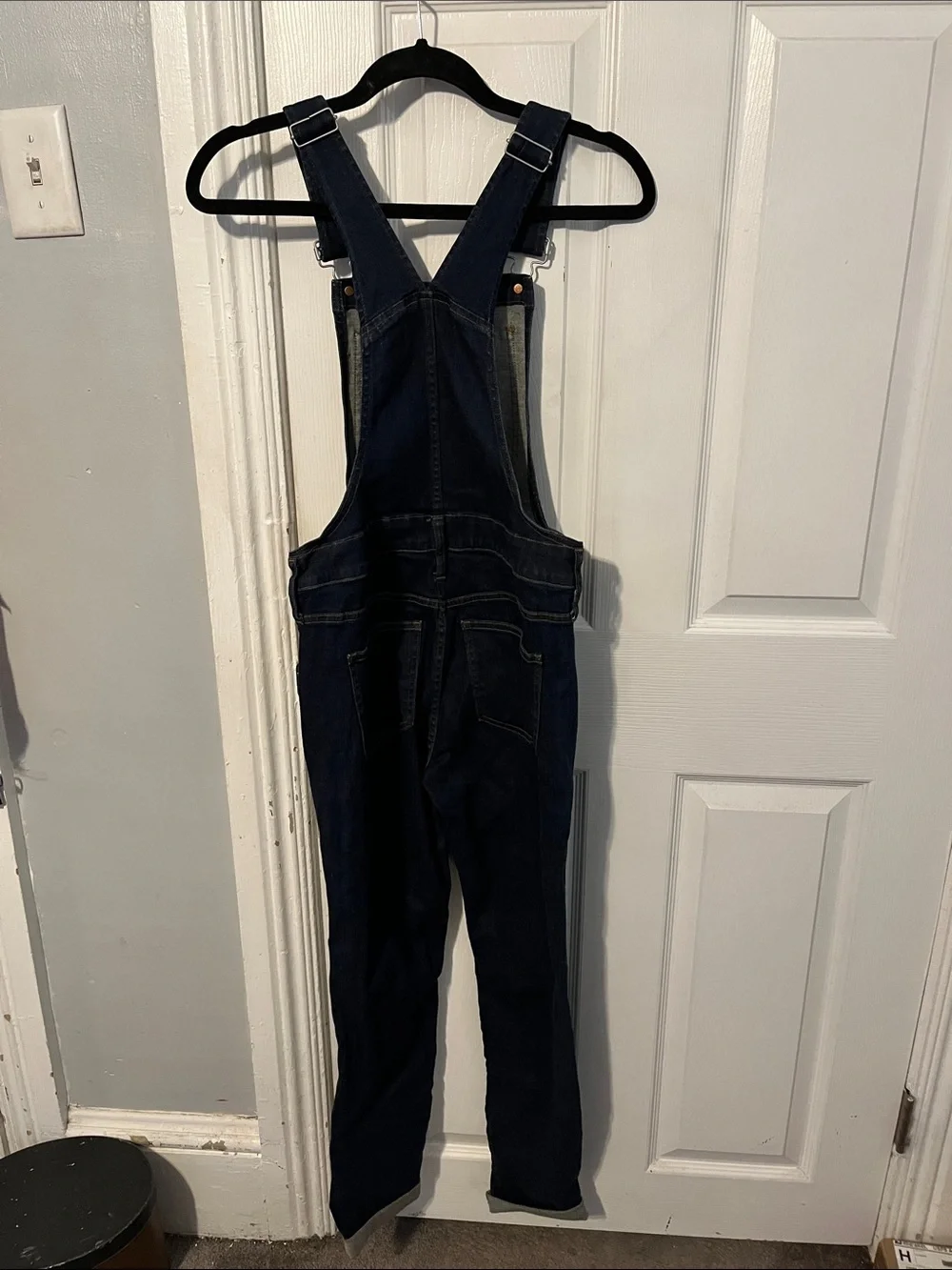 NWT Madewell Judd Wash Blue Skinny Denim Overalls